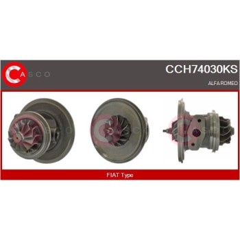 Conjunto piezas turbocompresor - CASCO CCH74030KS