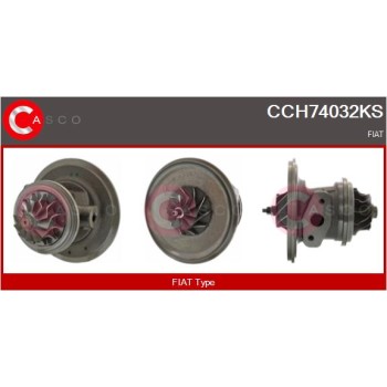 Conjunto piezas turbocompresor - CASCO CCH74032KS