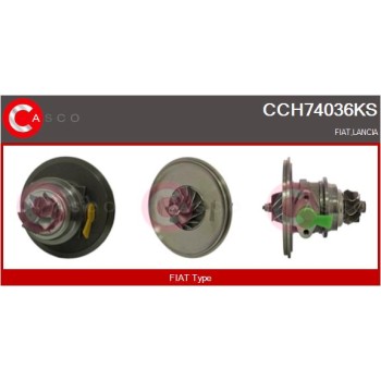 Conjunto piezas turbocompresor - CASCO CCH74036KS
