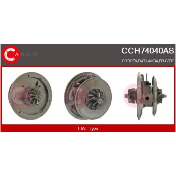 Conjunto piezas turbocompresor - CASCO CCH74040AS
