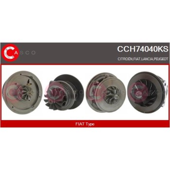 Conjunto piezas turbocompresor - CASCO CCH74040KS