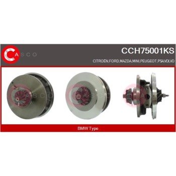 Conjunto piezas turbocompresor - CASCO CCH75001KS