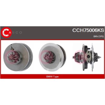 Conjunto piezas turbocompresor - CASCO CCH75006KS