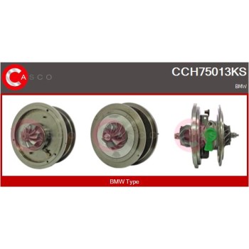 Conjunto piezas turbocompresor - CASCO CCH75013KS