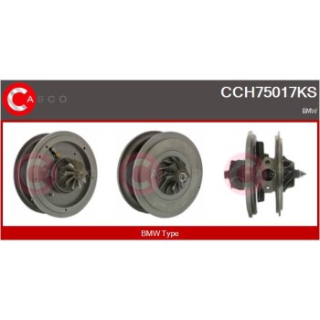 Conjunto piezas turbocompresor - CASCO CCH75017KS