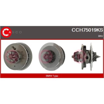 Conjunto piezas turbocompresor - CASCO CCH75019KS