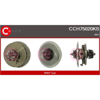 Conjunto piezas turbocompresor - CASCO CCH75020KS