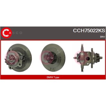Conjunto piezas turbocompresor - CASCO CCH75022KS