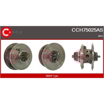 Conjunto piezas turbocompresor - CASCO CCH75025AS
