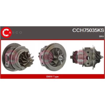 Conjunto piezas turbocompresor - CASCO CCH75035KS