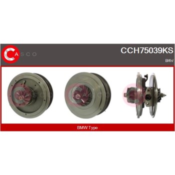 Conjunto piezas turbocompresor - CASCO CCH75039KS