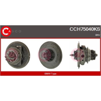 Conjunto piezas turbocompresor - CASCO CCH75040KS