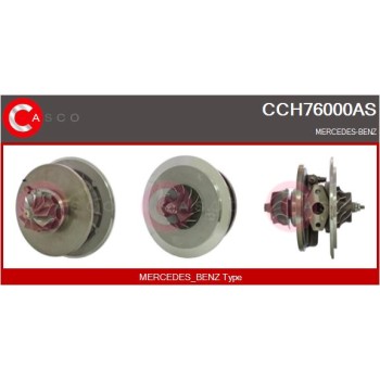 Conjunto piezas turbocompresor - CASCO CCH76000AS