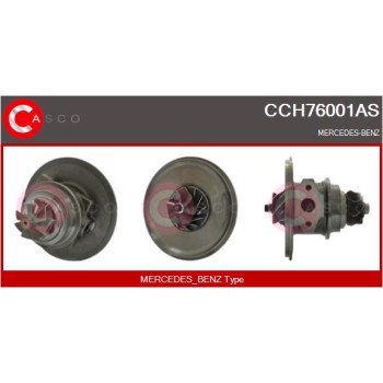 Conjunto piezas turbocompresor - CASCO CCH76001AS