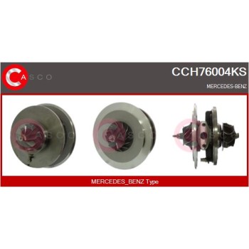 Conjunto piezas turbocompresor - CASCO CCH76004KS