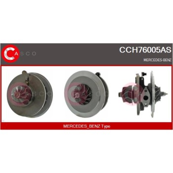 Conjunto piezas turbocompresor - CASCO CCH76005AS