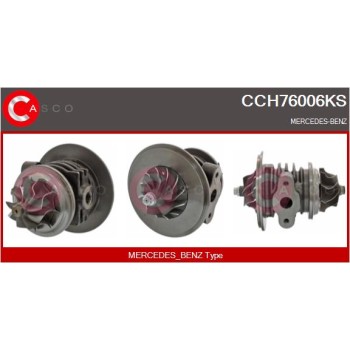 Conjunto piezas turbocompresor - CASCO CCH76006KS