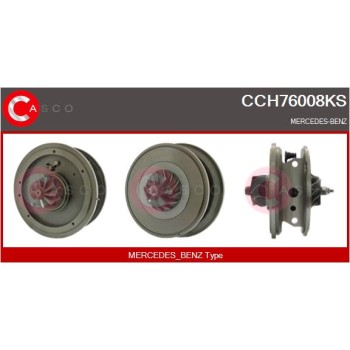 Conjunto piezas turbocompresor - CASCO CCH76008KS