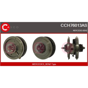 Conjunto piezas turbocompresor - CASCO CCH76013AS