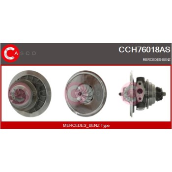Conjunto piezas turbocompresor - CASCO CCH76018AS