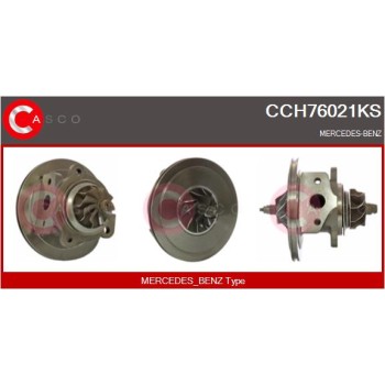 Conjunto piezas turbocompresor - CASCO CCH76021KS