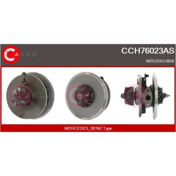 Conjunto piezas turbocompresor - CASCO CCH76023AS