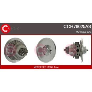 Conjunto piezas turbocompresor - CASCO CCH76025AS