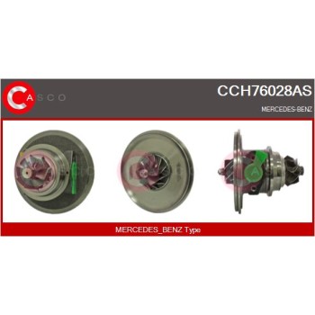 Conjunto piezas turbocompresor - CASCO CCH76028AS
