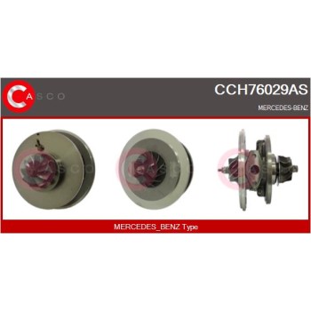 Conjunto piezas turbocompresor - CASCO CCH76029AS