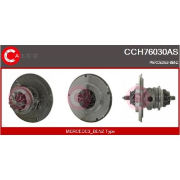 Conjunto piezas turbocompresor - CASCO CCH76030AS