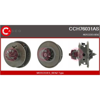 Conjunto piezas turbocompresor - CASCO CCH76031AS
