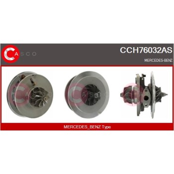 Conjunto piezas turbocompresor - CASCO CCH76032AS