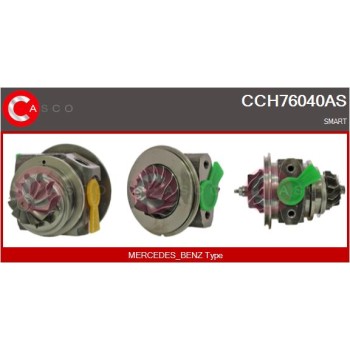 Conjunto piezas turbocompresor - CASCO CCH76040AS