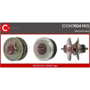 Conjunto piezas turbocompresor - CASCO CCH76041KS