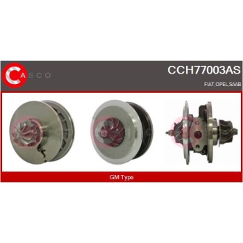 Conjunto piezas turbocompresor - CASCO CCH77003AS