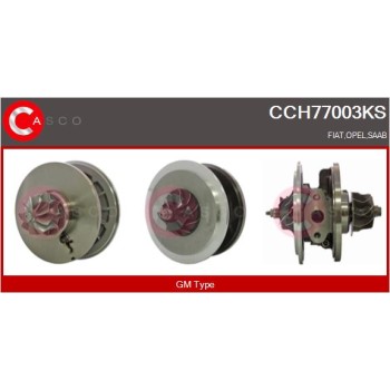 Conjunto piezas turbocompresor - CASCO CCH77003KS