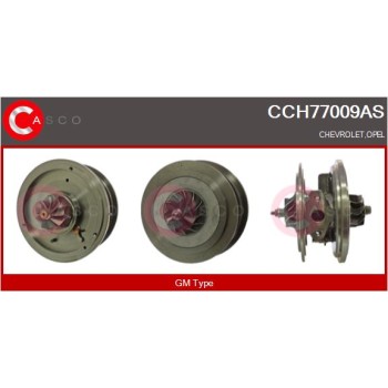 Conjunto piezas turbocompresor - CASCO CCH77009AS