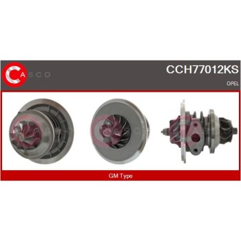 Conjunto piezas turbocompresor - CASCO CCH77012KS