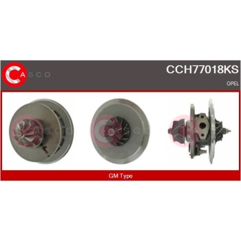 Conjunto piezas turbocompresor - CASCO CCH77018KS