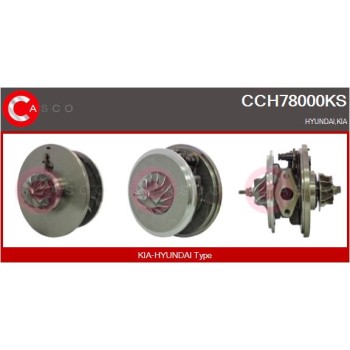 Conjunto piezas turbocompresor - CASCO CCH78000KS