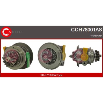 Conjunto piezas turbocompresor - CASCO CCH78001AS