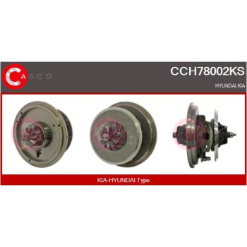 Conjunto piezas turbocompresor - CASCO CCH78002KS