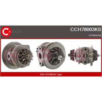 Conjunto piezas turbocompresor - CASCO CCH78003KS