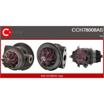Conjunto piezas turbocompresor - CASCO CCH78008AS