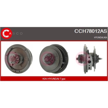 Conjunto piezas turbocompresor - CASCO CCH78012AS