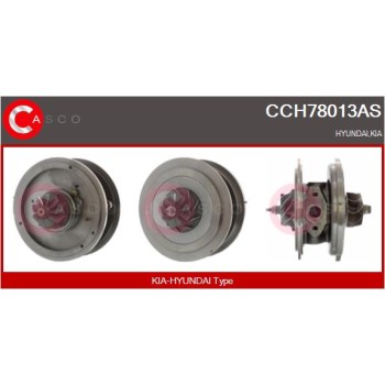 Conjunto piezas turbocompresor - CASCO CCH78013AS