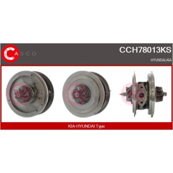 Conjunto piezas turbocompresor - CASCO CCH78013KS