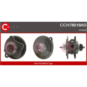 Conjunto piezas turbocompresor - CASCO CCH78018AS