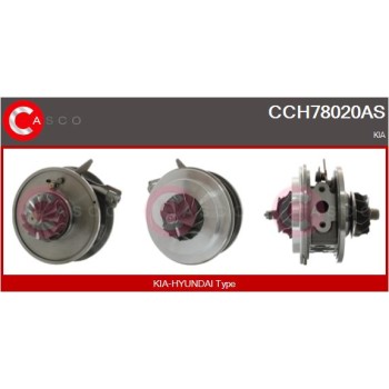 Conjunto piezas turbocompresor - CASCO CCH78020AS