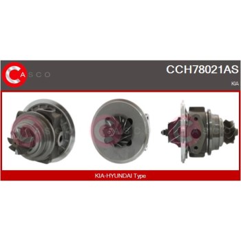 Conjunto piezas turbocompresor - CASCO CCH78021AS